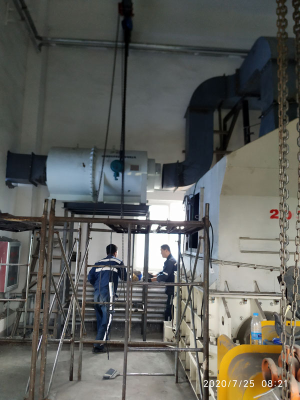 礦用濕式除塵風機